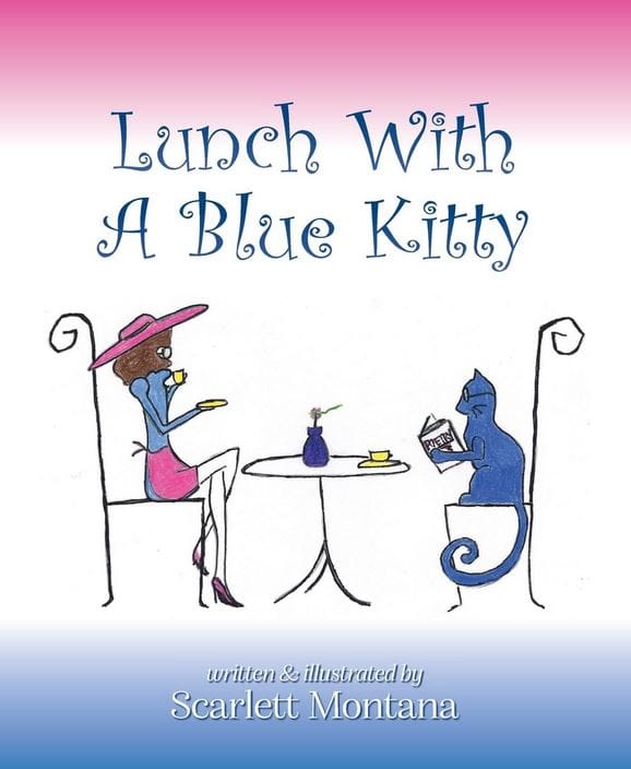 Lunch With A Blue Kitty